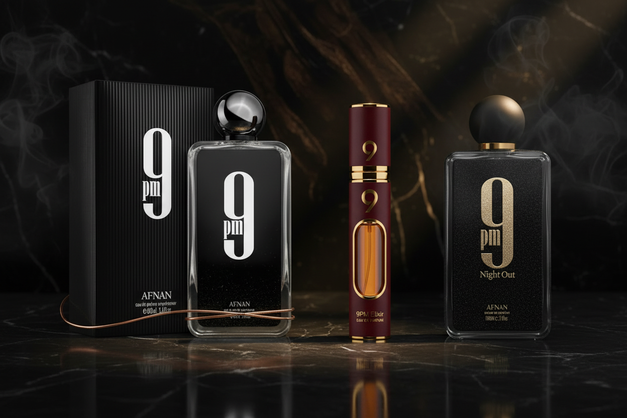 Afnan 9PM vs 9PM Elixir vs 9PM Night Oud : Lequel est fait pour vous ?