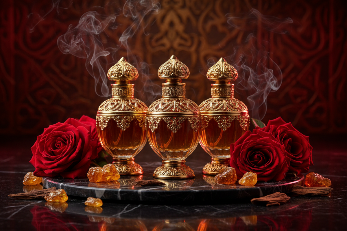Oud, rose et ambre : comprendre cet accord oriental