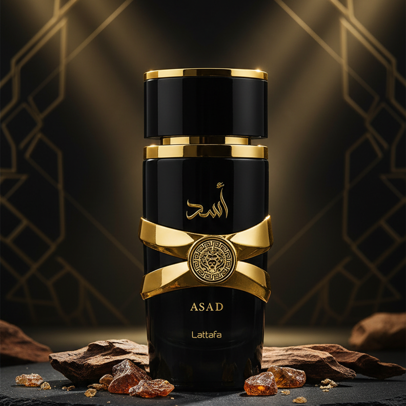 Lattafa Asad Elixir, parfum oriental épicé et ambré