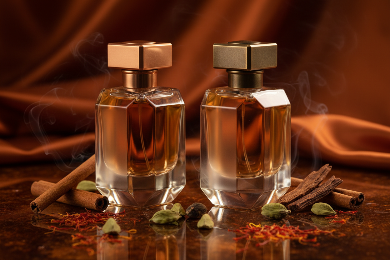 Parfum Oriental Ambré Boisé Épicé Mixte : Notre Sélection des Plus Envoûtants