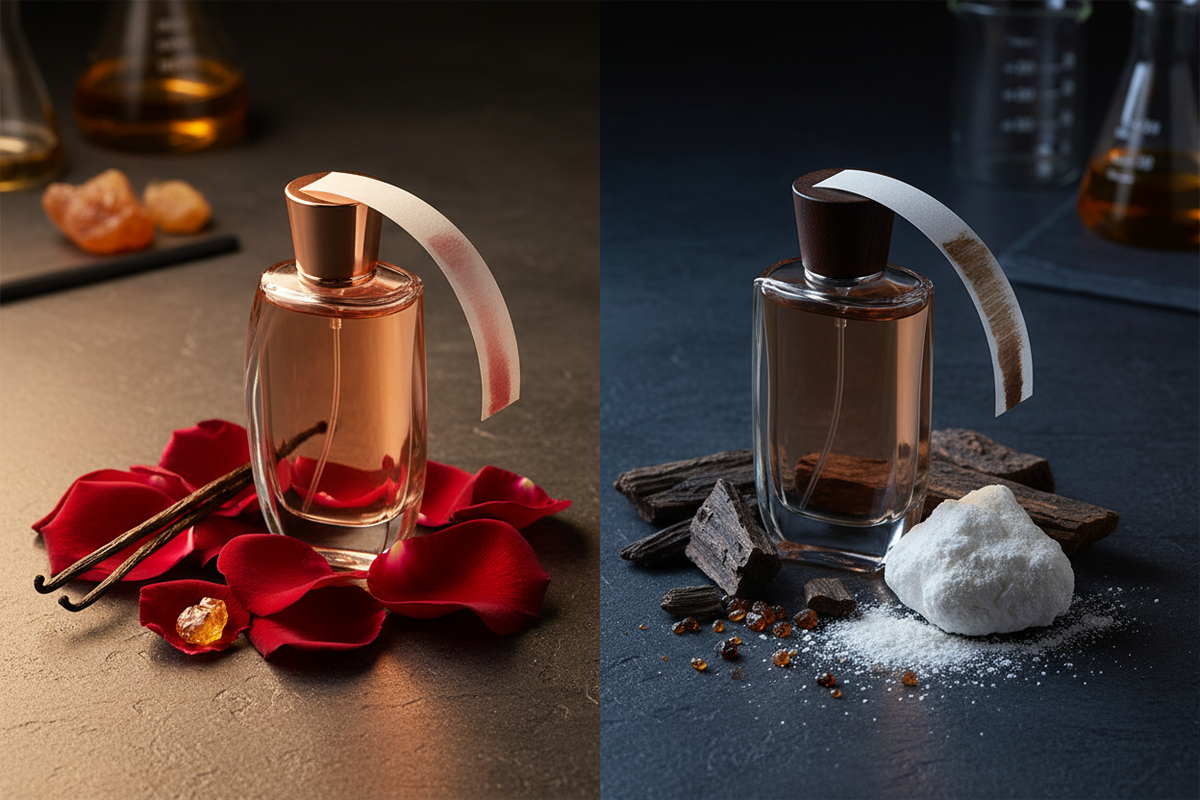 Pourquoi deux parfums avec les mêmes notes ne sentent pas pareil ?