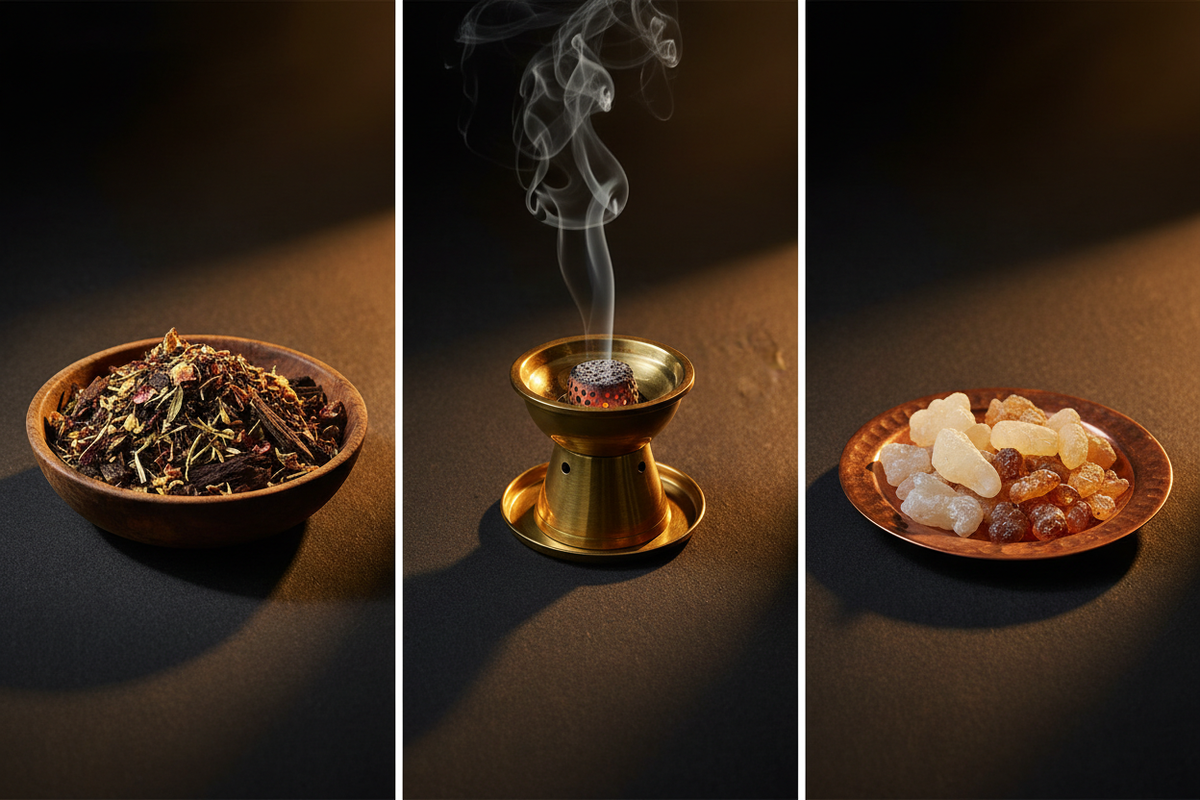 Bakhoor, encens et résines : quelles différences en parfumerie orientale ?