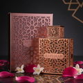 Parfum arabe femme Rayhaan Divine 100ml – Eau de Parfum floral oriental rose gold Dubai longue tenue