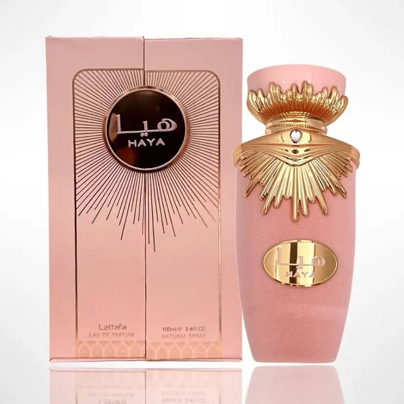 Parfum dubai femme Lattafa Haya EDP 100ml – parfum arabe floral oriental féminin"