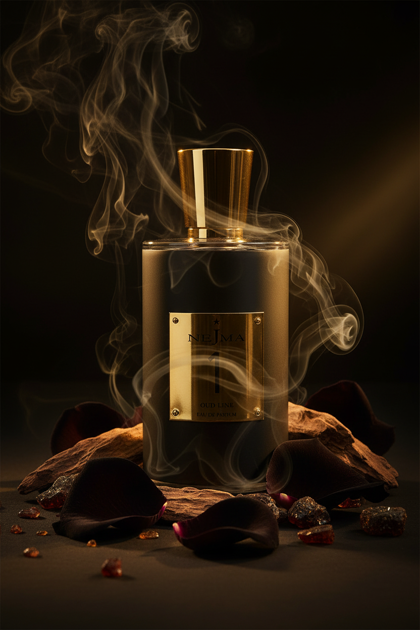 "Parfum oud niche Nejma 1 Oud Line 100ml – Eau de Parfum oriental boisé Dubai longue tenue"