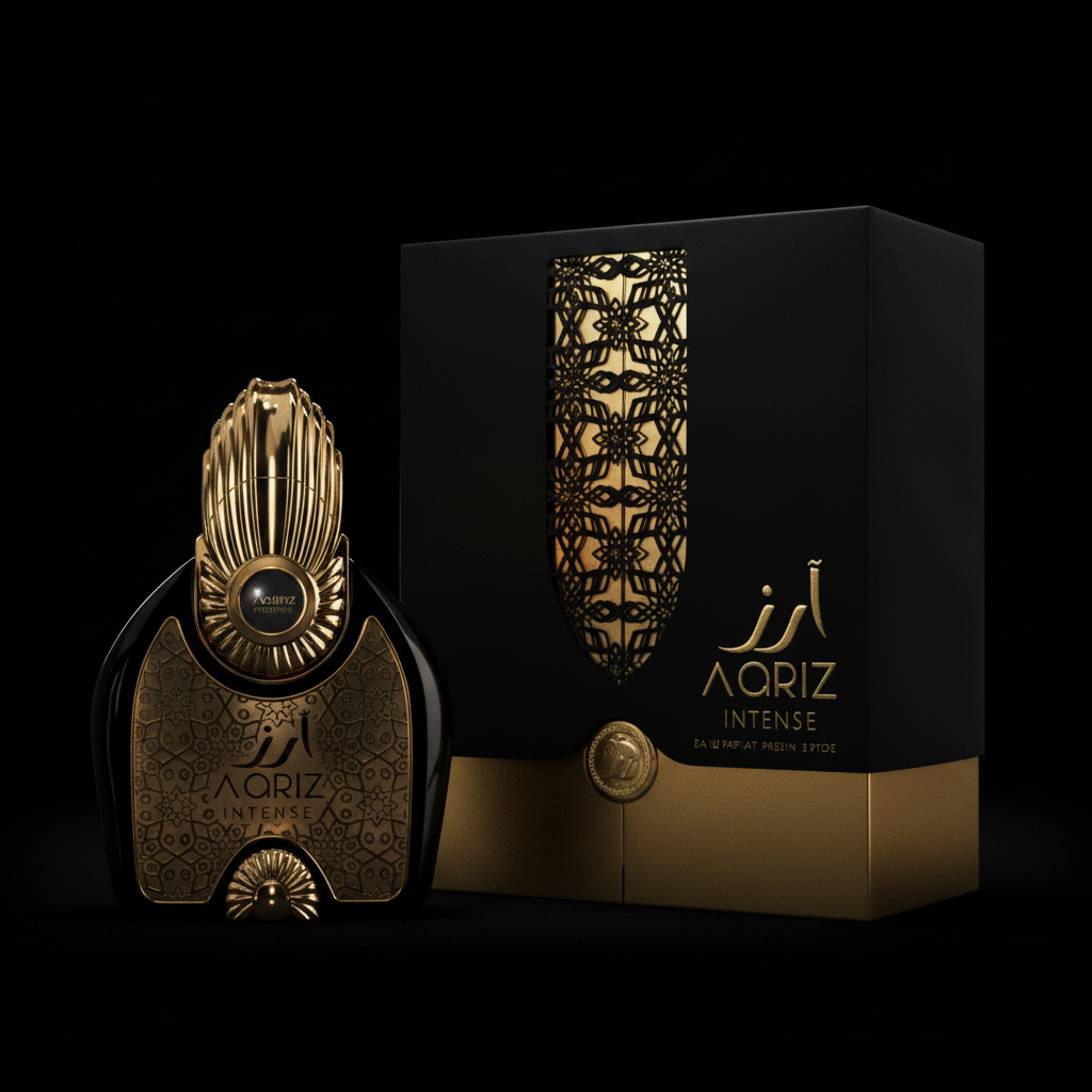 Arabiyat Prestige Aariz Intense cinématographique fond noir