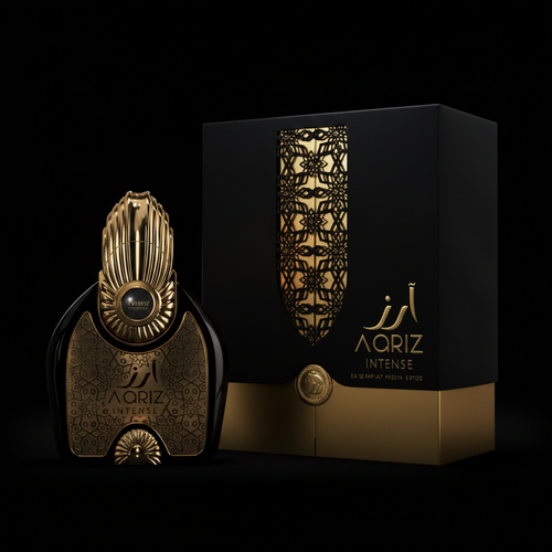 Arabiyat Prestige Aariz Intense – Eau de Parfum Unisexe 100ml – parfum, flacon et présentation
