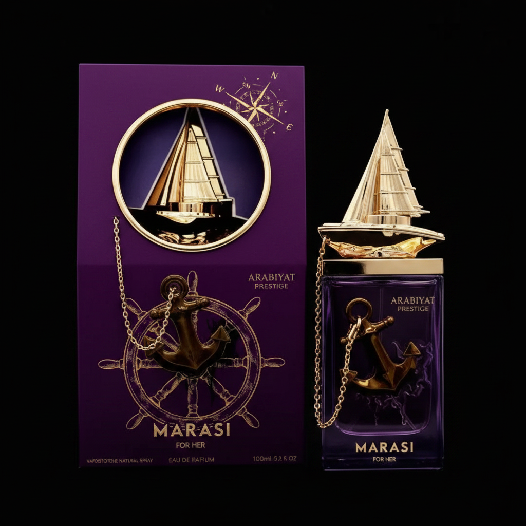 Arabiyat Prestige Marasi pour Elle cinématographique fond noir