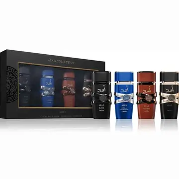 Coffret Asad Collection Lattafa 4 parfums orientaux 25ml cadeau homme