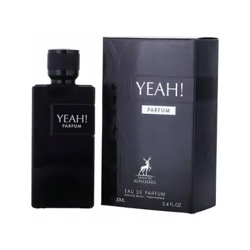Maison Alhambra Yeah! Parfum EDP 100ml – flacon rectangulaire tout noir mat texte blanc coffret noir