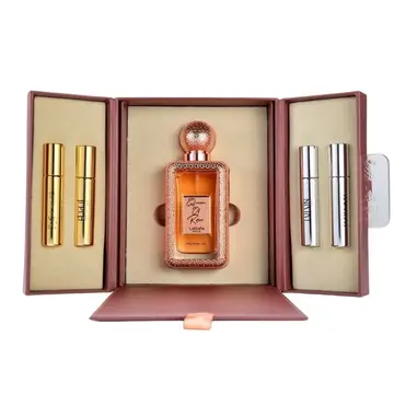 Coffret Reine des Roses Lattafa EDP 100ml roll-on cadeau femme floral rose oriental