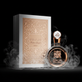 Fakhar Woman – visuel luxe fond sombre