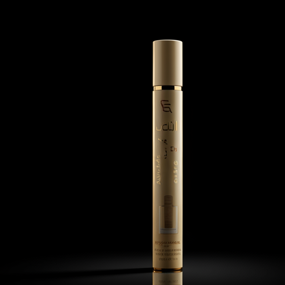 Aubade Lattafa Eau de Parfum 35ml flacon stylo champagne doré et crème