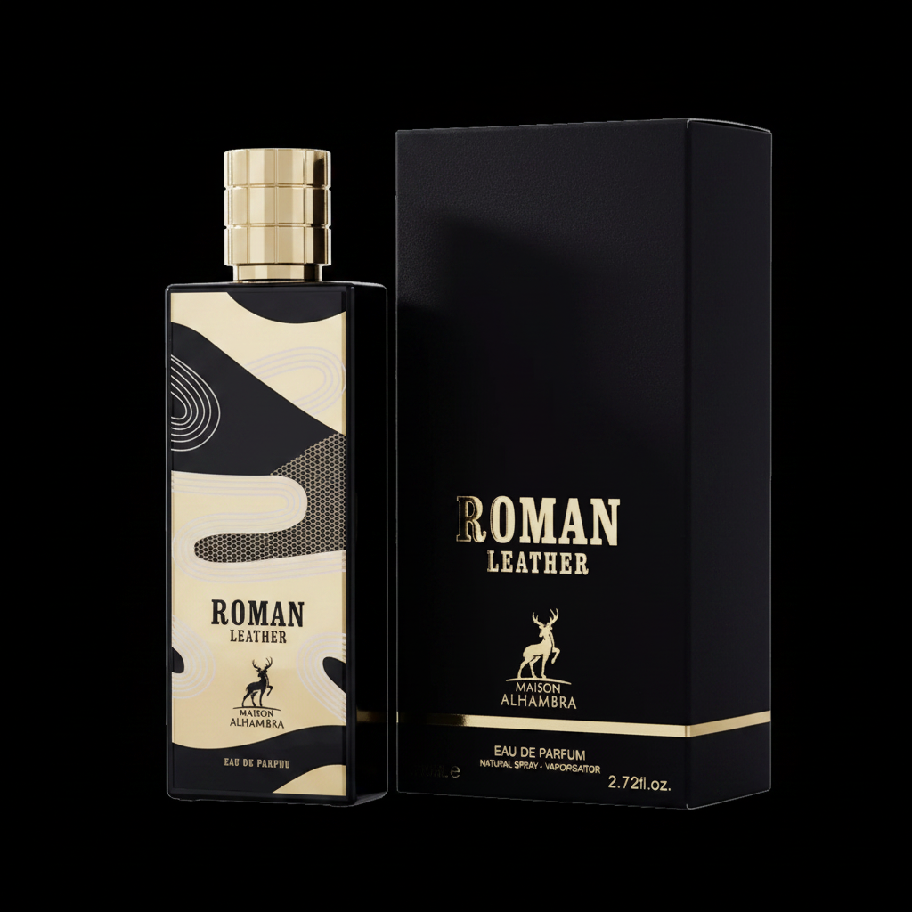 Maison Alhambra Roman Leather fond noir